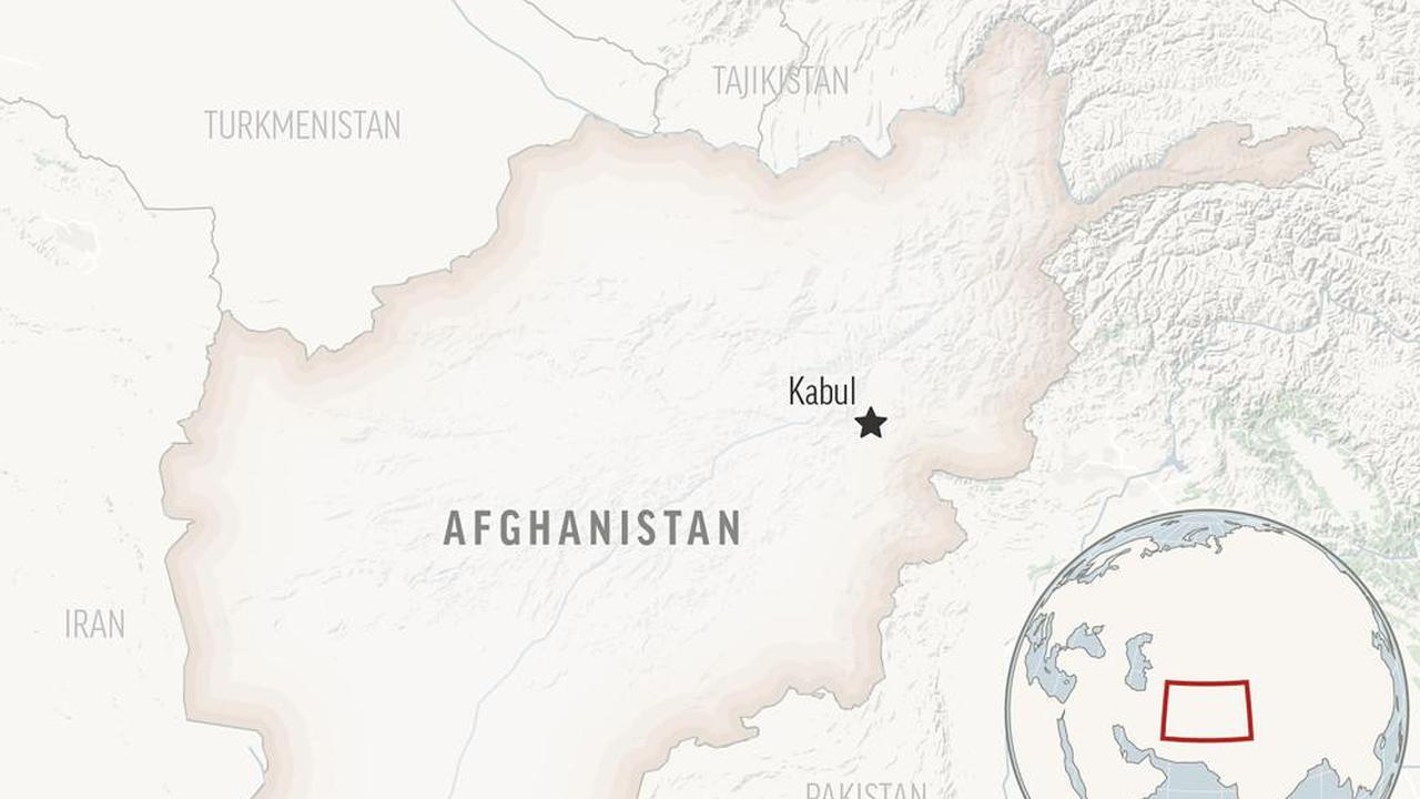 Afghanistan dengan ibu kota Kabul. (AP)