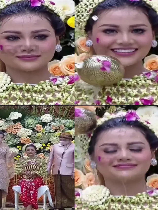 Tanpa Kehadiran Krisdayanti, Ini 7 Momen Siraman Aurel Hermansyah