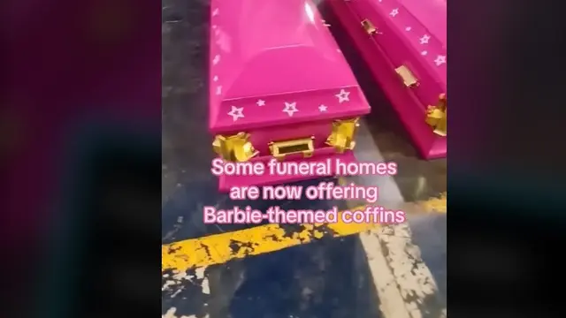 Promosi Peti Mati Bertema Barbie Warna Pink Menyala Bikin Heboh, Rumah Duka Kehabisan Stok