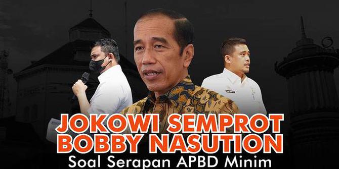 VIDEOGRAFIS: Jokowi Semprot Bobby Nasution Soal Serapan APBD Minim