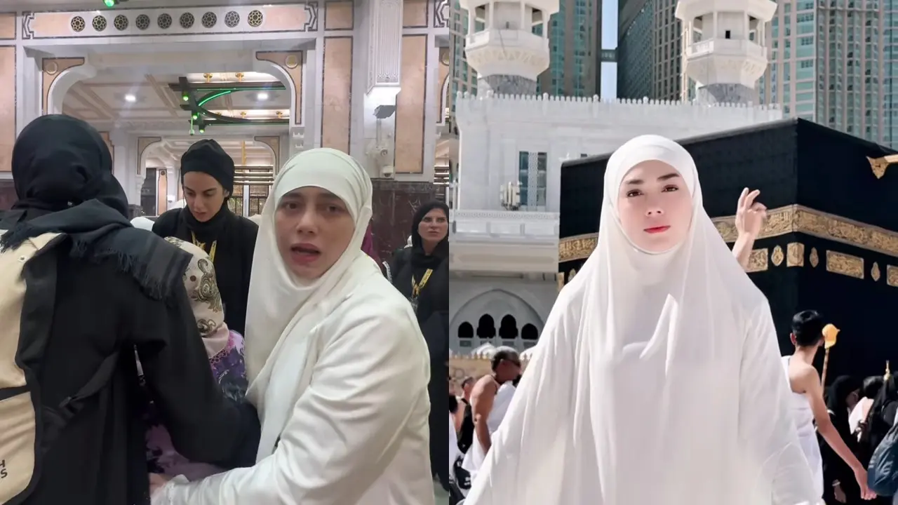 Celine Evangelista Umroh