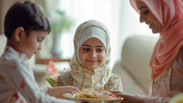 Ilustrasi Anak Kecil Puasa