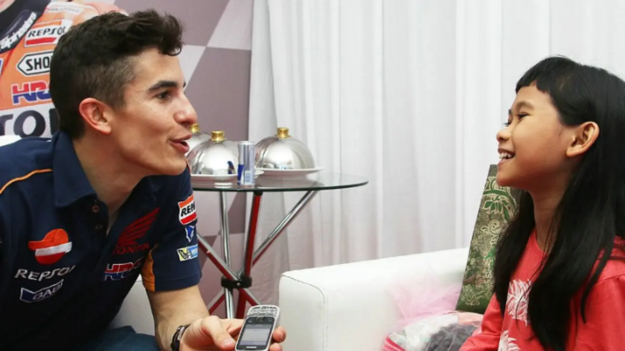 Shaina Salvia A.S dan Marc Marquez