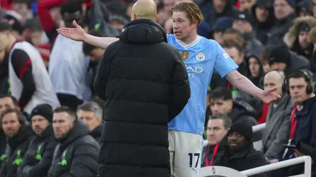 Kevin de Bruyne, Pep Guardiola, Manchester City
