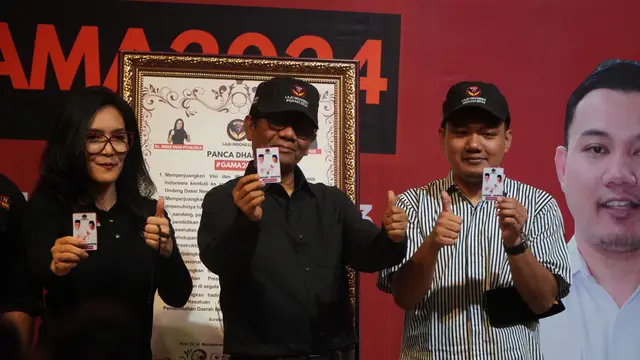 Deklarasi Nasional Laju Indonesia #GAMA2024 digelar pada hari ini, Sabtu (11/11/2023) di Graha Mahameru, Surabaya, Jawa Timur (Jatim). GAMA merupakan akronim dari nama bakal capres dan bakal calon cawapres Ganjar Pranowo-Mahfud Md.
