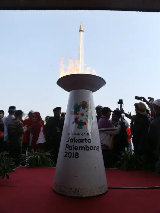 Brandon Salim Arak Obor Asian Games 2018