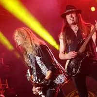 Whitesnake masih tampil perkasa saat tampil di JogjaRockarta 2020. (Bambang E Ros/Fimela.com)
