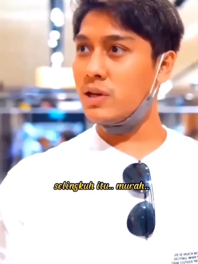 Rizky Billar "selingkuh itu murah" (Foto: Screenshot IG @mastercorbuzier)