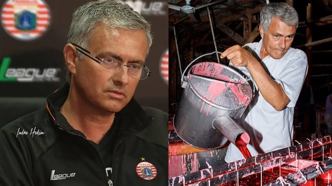 6 Editan Foto Jose Mourinho Jika Tinggal di Indonesia Ini Kocak