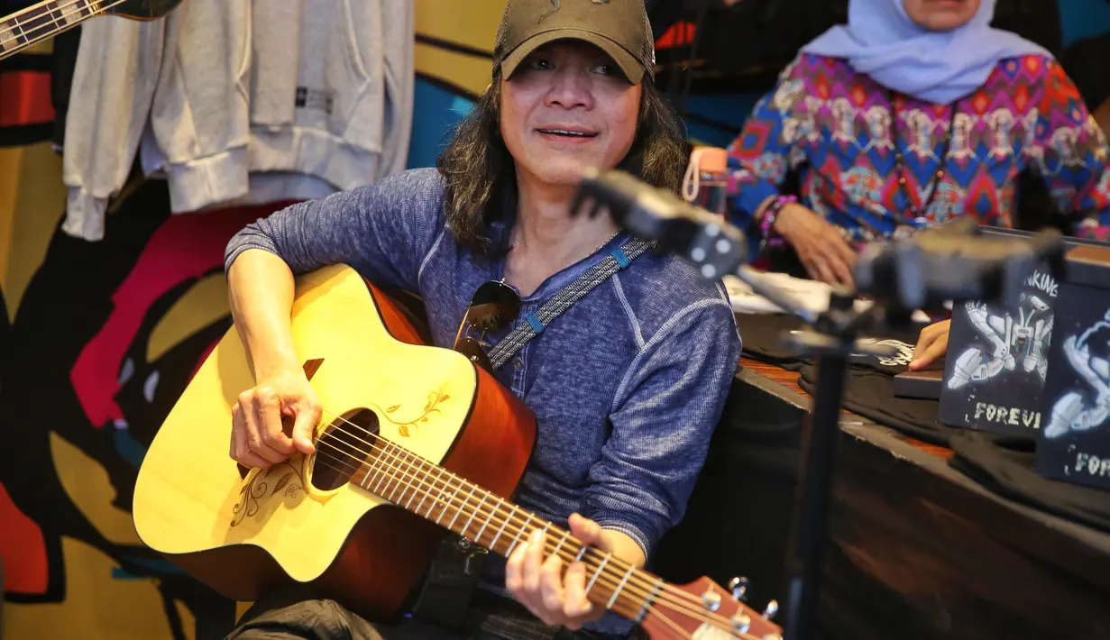 Slank rilis album baru bertajuk Slanking Forever (Adrian Putra/Fimela.com)