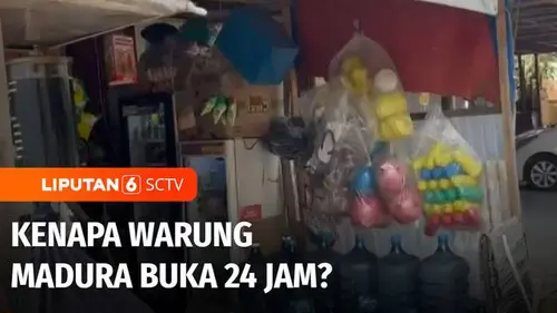 VIDEO: Cuanomix: Kenapa Warung Madura Buka 24 Jam?