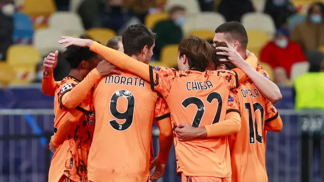 Alvaro Morata Gemilang, Juventus Hajar Dynamo Kiev di Liga Champions