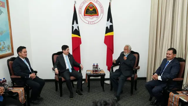Arsjad Rasjid melakukan kunjungan ke Dili, Timor Leste untuk bertemu dengan Presiden Ramos Horta serta Perdana Menteri Xanana Gusmao (Istimewa)