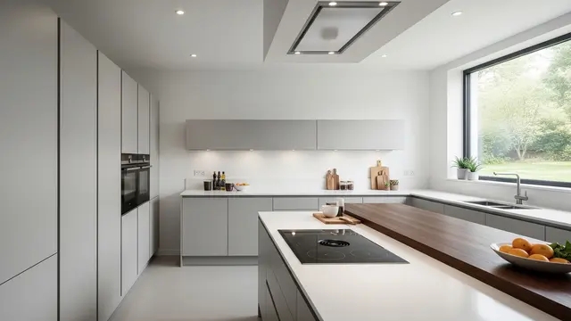 Ilustrasi Cara Membuat Ventilasi Dapur Lebih Lancar dengan Kipas Angin/Gemini AI