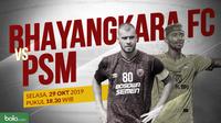 Shopee Liga 1 2019: Bhayangkara FC vs PSM Makassar. (Bola.com/Dody Iryawan)