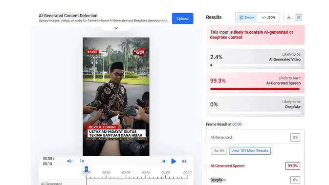 Cek Fakta Liputan6.com menemukan klaim hoaks video Ustaz Adi Hidayat umumkan program bantuan dana hibah