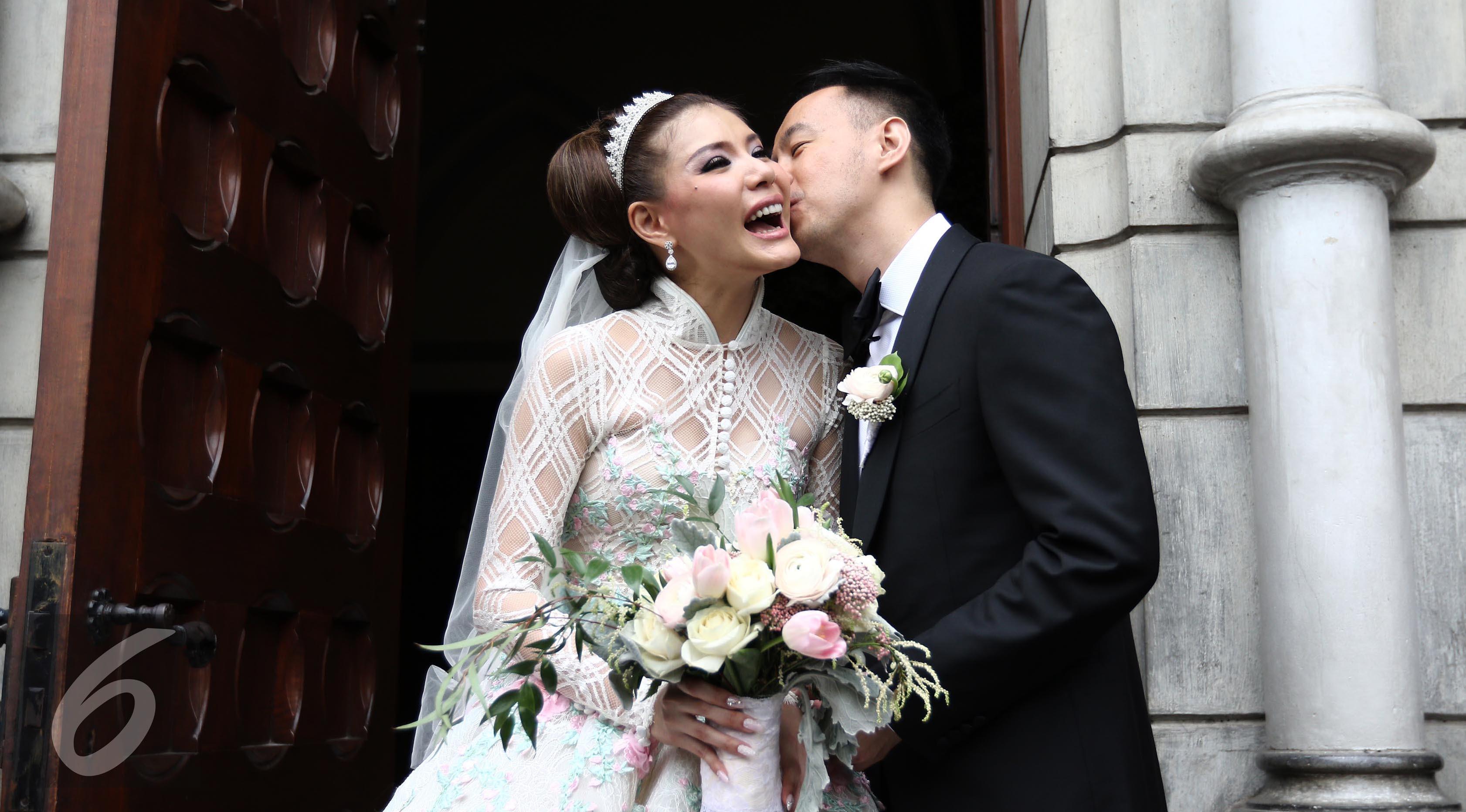 Di Usia 40 Tahun Olga Lidya Resmi Dinikahi Pengusaha Showbiz Liputan6 Com