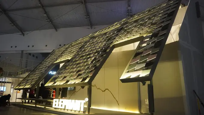 Selasar Tutur, Instalasi Teras dengan Material Berkualitas