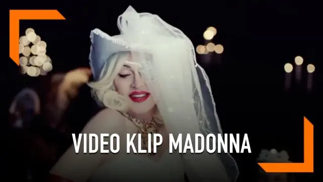 VIDEO: Rilis Video Klip, Madonna Tetap Seksi di Usia 60 Tahun