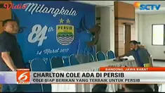 Mantan striker Timnas Inggris Charlton Cole resmi bergabung dengan skuad Persib