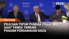 Momen pertemuan Presiden Amerika Serikat Donald Trump dan Presiden Prabowo Subianto menjadi sorotan dalam penandatanganan Board of Peace Charter di Davos, Swiss, yang sekaligus menandai peluncuran badan internasional guna mengawasi proses transisi se...