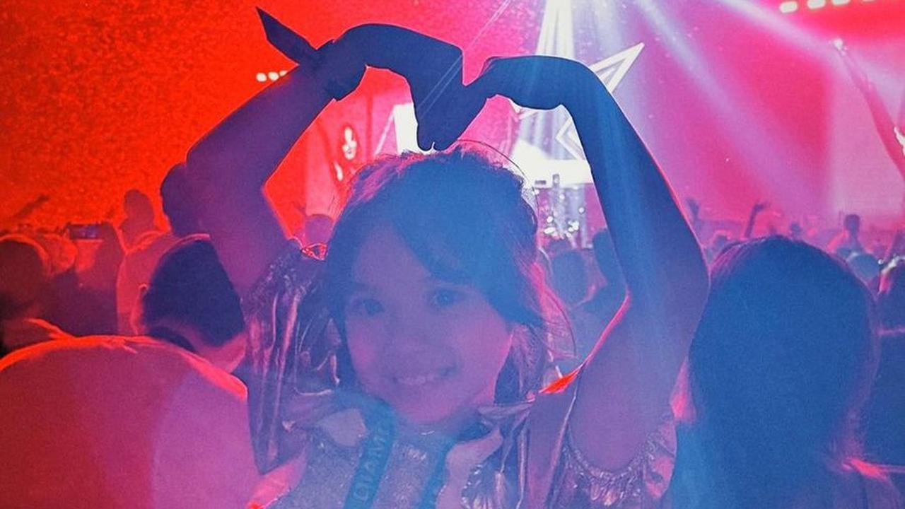 8 Potret Gempi Nonton Fan Meeting Lisa BLACKPINK di Jakarta, Ditemenin Gading Marten