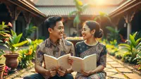 280 Pantun Balasan Cinta Romantis dan Lucu