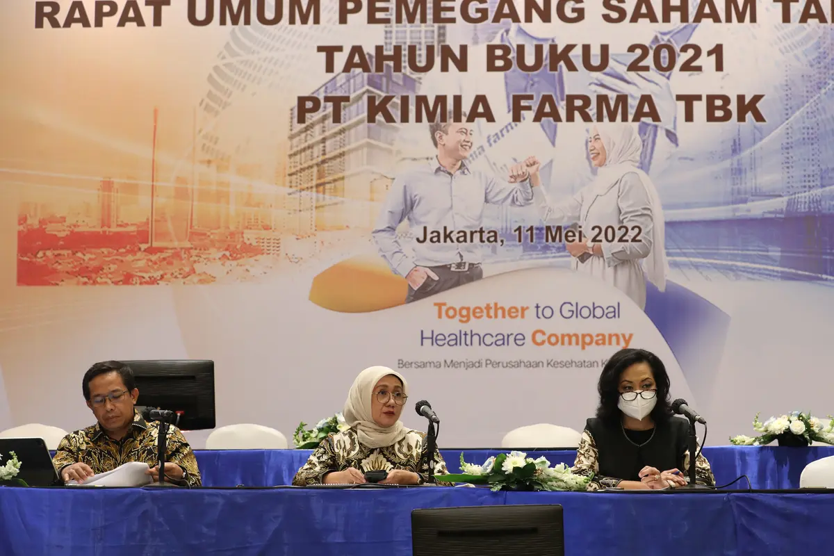 Kimia Farma Putuskan Sebar Dividen Rp90,68 miliar kepada pemegang saham