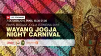 Livestreaming Wayang Jogja Night Festival 