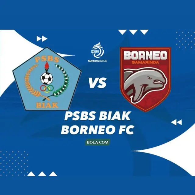 PSBS Biak Vs Borneo FC, BRI Super League
