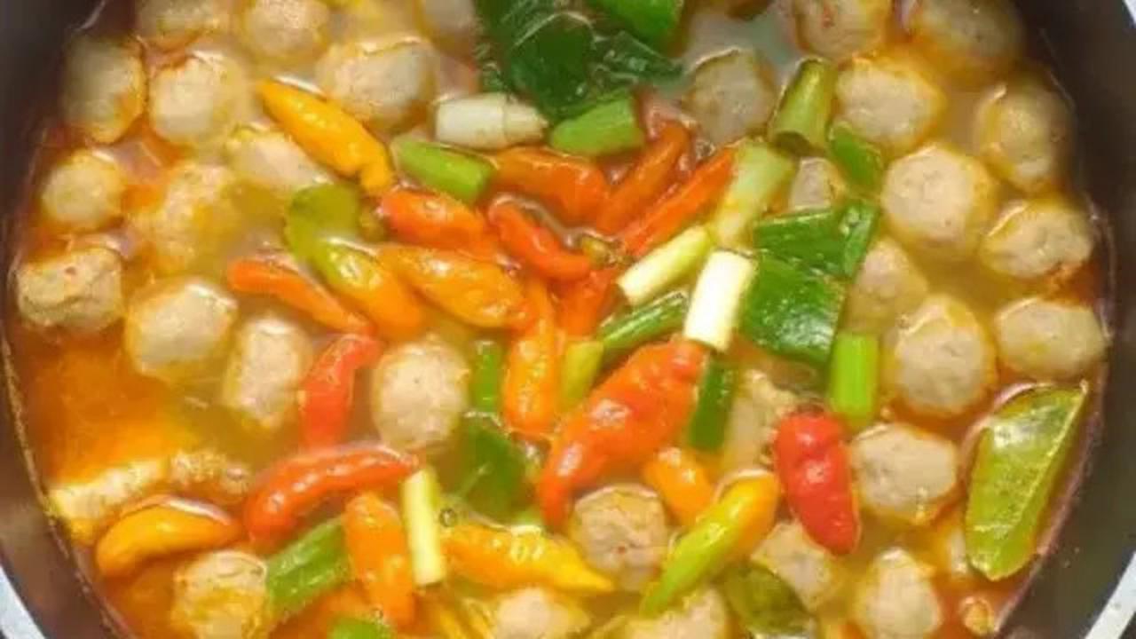 Resep Bakso Kuah Mercon yang Pedas Pool, Cocok Disantap Bersama Keluarga