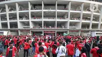 Stadion Utama Gelora Bung Karno. (Liputan6.com/Angga Yuniar)