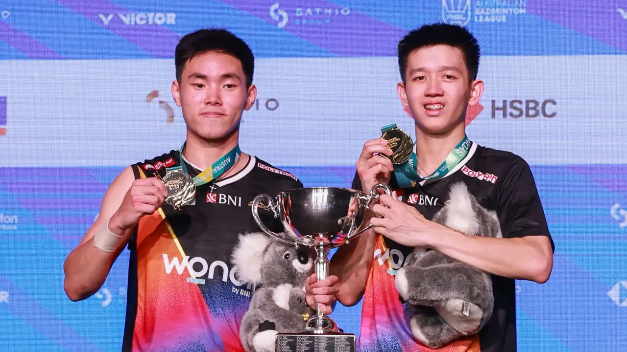 Raymond Indra/Nikolaus Joaquin - Australian Open 2025 - Bulu Tangkis