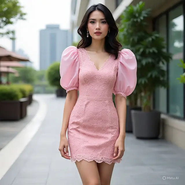 Model Baju Kondangan Brokat Terbaru