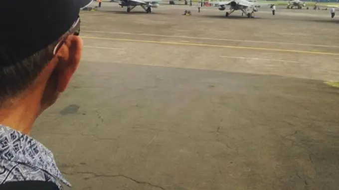 Hadiri HUT TNI AU, Netizen Ramai Unggah Video di Media Sosial