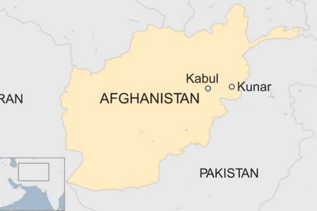 Illustrasi serangan militer di Afghanistan yang menewaskan bos ISIS di sana. (BBC)