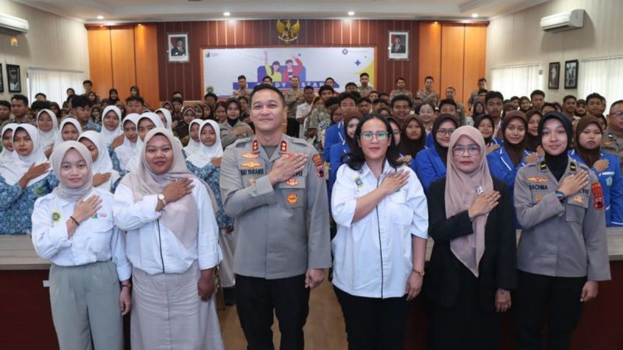Polres Pekalongan Kota Bekali Pelajar Bijak AI Hadapi Era Digital