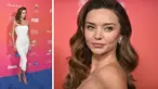 Foto kolase Miranda Kerr saat menghadiri  G'Day USA Arts Gala di Skirball Cultural Center,  Los Angeles pada Sabtu, 28 Januari 2023. Miranda Kerr tampil glamor dan seksi saat memimpin kedatangan selebriti di acara itu. (Photo by Richard Shotwell/Invision/AP)