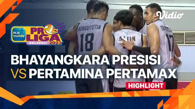 VIDEO: Jakarta Bhayangkara Presisi Menang Tiga Set Langsung Kontra Jakarta Pertamina Pertamax di PLN Mobile Proliga 2023
