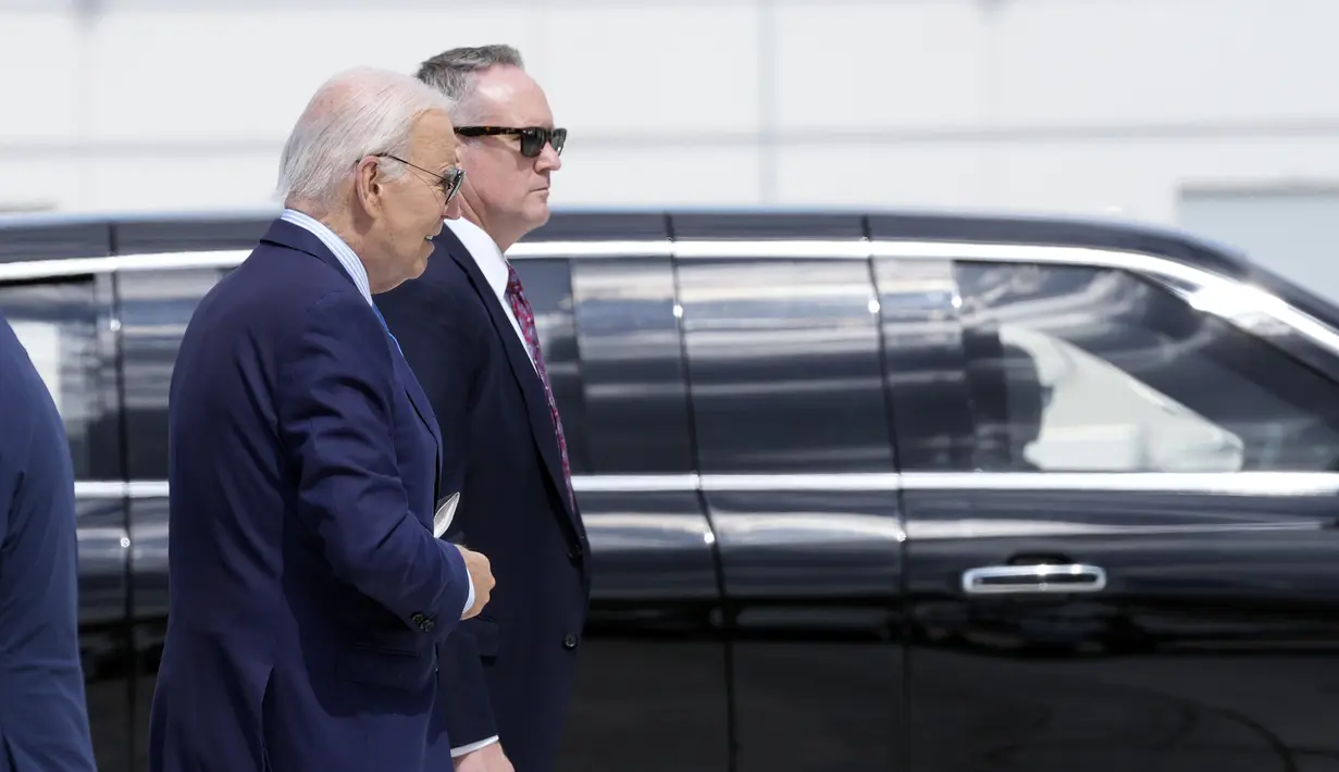 Presiden Joe Biden dinyatakan positif Covid-19 pada hari Rabu, kata Gedung Putih. (AP Photo/Susan Walsh)