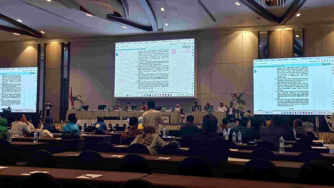 Ketua KPU Provinsi Bengkulu, Rusman Sudarsono mengatakan, jumlah surat suara sah dilaporkan sebanyak 1.268.750.