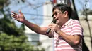Pembina Bara Baja Djarot Syaiful Hidayat memberi sambutan saat deklarasi dukungan untuk Jokowi-Ma'ruf Amin, Jakarta, Minggu (16/9). Dalam deklarasi ini turut hadir Hasto Kristiyanto, Maman Imanulhaq dan Diaz Hendropriyono. (Merdeka.com/Iqbal S. Nugroho)