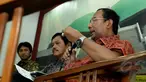 Satya Widya Yudha Wakil Ketua Komisi VII DPR dari Fraksi Golkar (kanan) saat menjadi narasumber pada Diskusi "Revisi UU Migas" di Press room DPR, Kompleks Parlemen Senayan, Jakarta, Selasa (17/3/2015).(Liputan6.com/Andrian M Tunay)