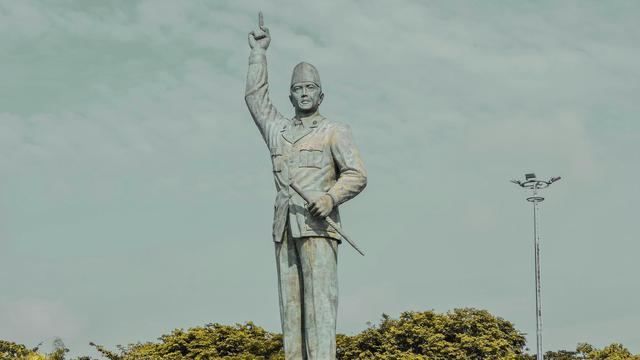 Ilustrasi Ir. Soekarno, presiden pertama Republik Indonesia