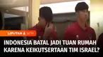 FIFA resmi mencoret Indonesia sebagai tuan rumah Piala Dunia U-20 FIFA 2023. Lalu apakah ada kaitan pembatalan ini dengan keikutsertaan timnas Israel? berikut Diskusi bersama David Rizal.