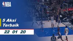 Berita Video 5 Aksi Pemain Terbaik NBA 22 Januari 2020