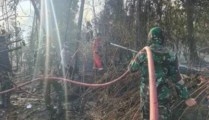 Seskab Teddy Sebut 64 Pesawat dan 54.394 Personel Dikerahkan Tangani Kebakaran Hutan