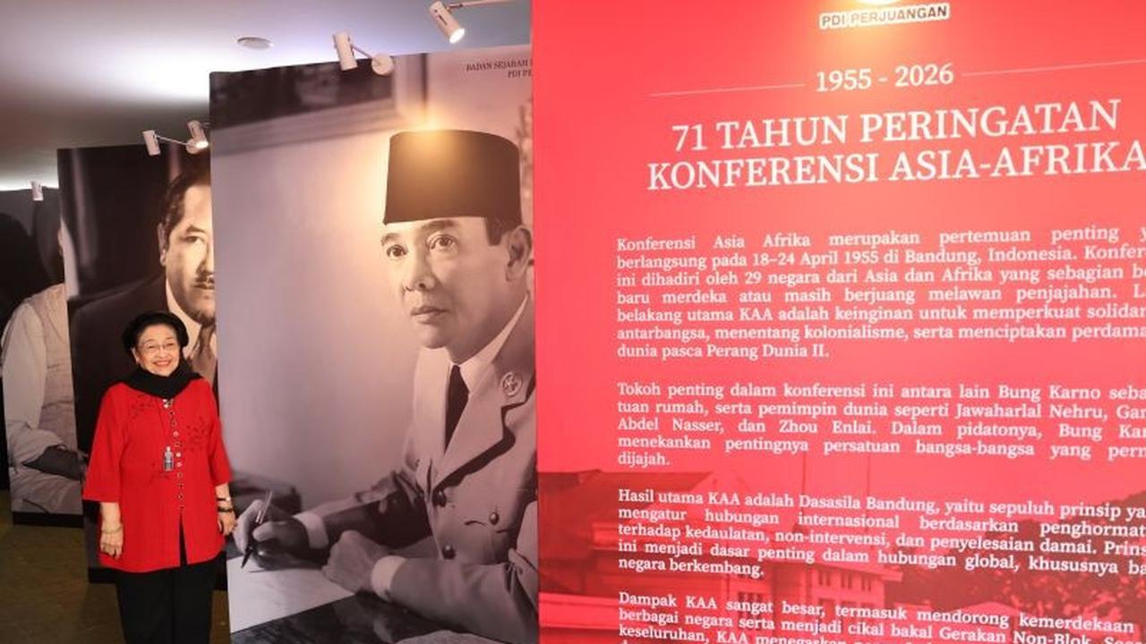 Megawati Usulkan Konferensi Asia-Afrika Jilid II Atasi Geopolitik Global