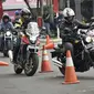 Puluhan pemilik Honda Big Bike dari berbagai tipe ikut dalam pelatihan safety riding di Wahana Safety Riding Center Jatake, Tangerang. (ist)