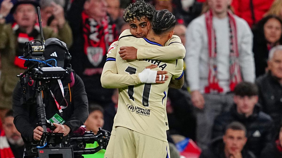 Bilbao vs Barcelona: Lamine Yamal Bawa Barcelona Raih 3 Poin di San Mames!